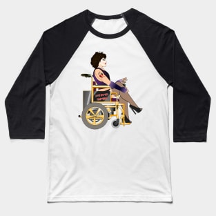 Wheelie Frank N. Furter Baseball T-Shirt